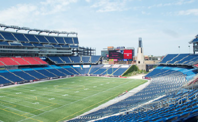 gillette stadium, beer carts, food carts, concession stand, design