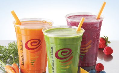 jamba juice, jamba go, smoothie machine, retail display, food industry graphics